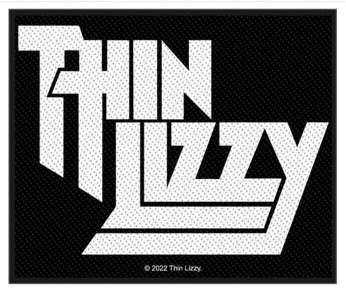 Thin Lizzy Logo Woven Patch T001p