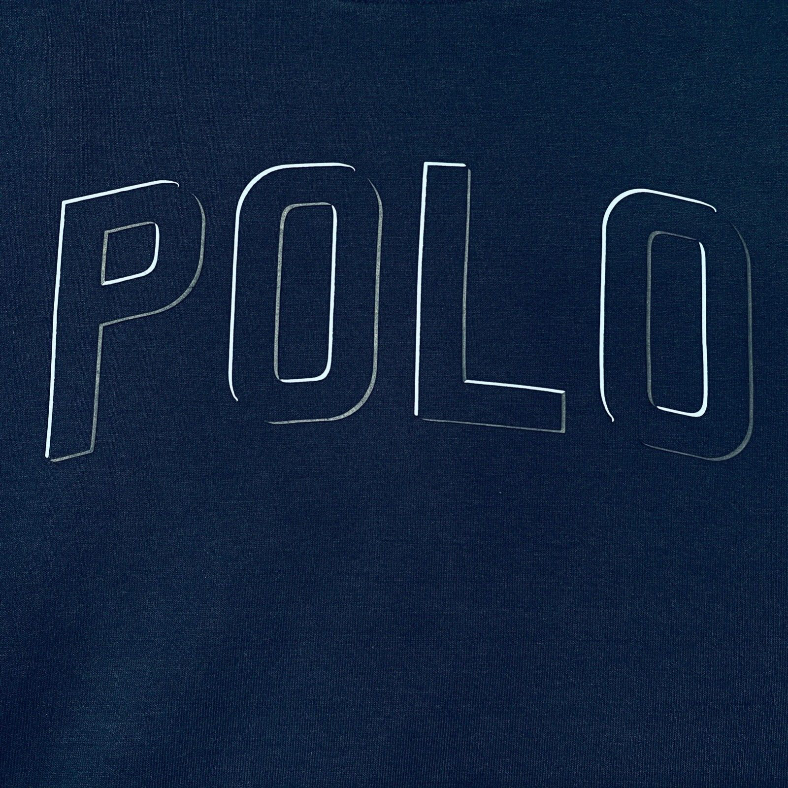 Polo Men’s Sweatshirt Hoodie Size Xl Blue Kangaroo Pocket Pullover